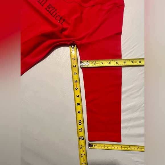 NEW! Bill Elliott NASCAR women’s L 3/4 sleeve Sequin Bling Shirt Size Large red - Picture 5 of 10